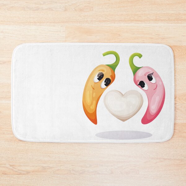 Item preview, Chili peppers in love designed and sold by SoykAart.