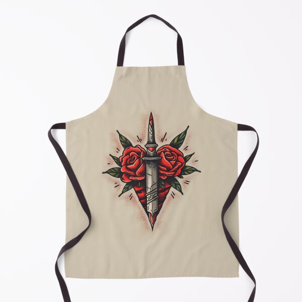 Item preview, Shop Neo Traditional Heart and Dagger Art Design designed and sold by MerikDigital.