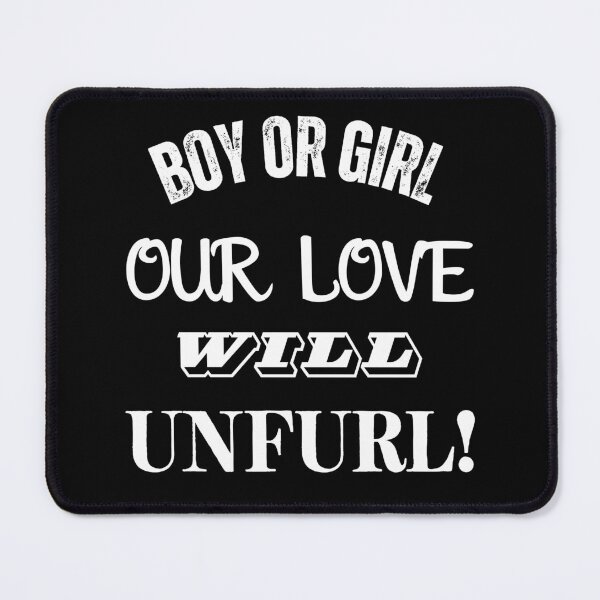 Item preview, Boy or girl, our love will unfurl! : Gender Reveal designed and sold by JOY STORE 45.