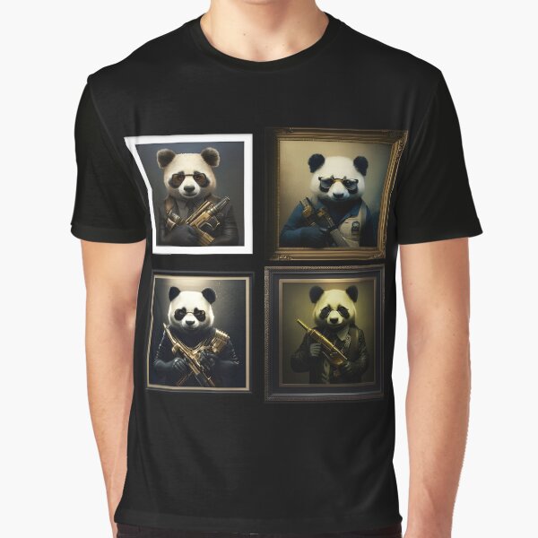 Aperçu de l'œuvre Gangster Panda créée et vendue par Sully1010101.