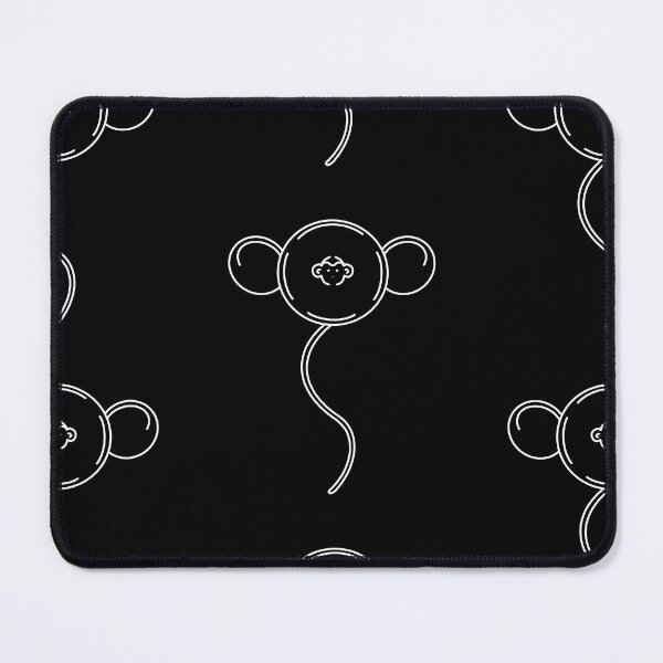 Item preview, Monkey balloon white designed and sold by Emma Raven.