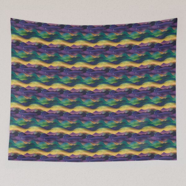 Item preview, Desert Lightshow: Aurora Borealis Meets Desert Landscape designed and sold by arbaxas.