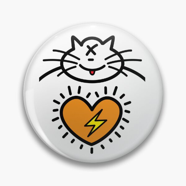 Artikelvorschau, Katzenzapper mit großem Herz entworfen und verkauft von bitpopart.