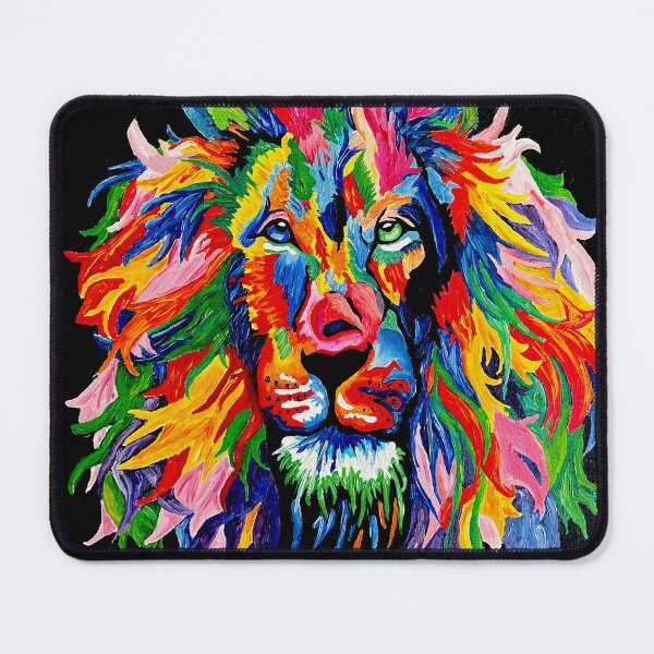 Item preview, Rainbow Lion designed and sold by Audrey Krüger.