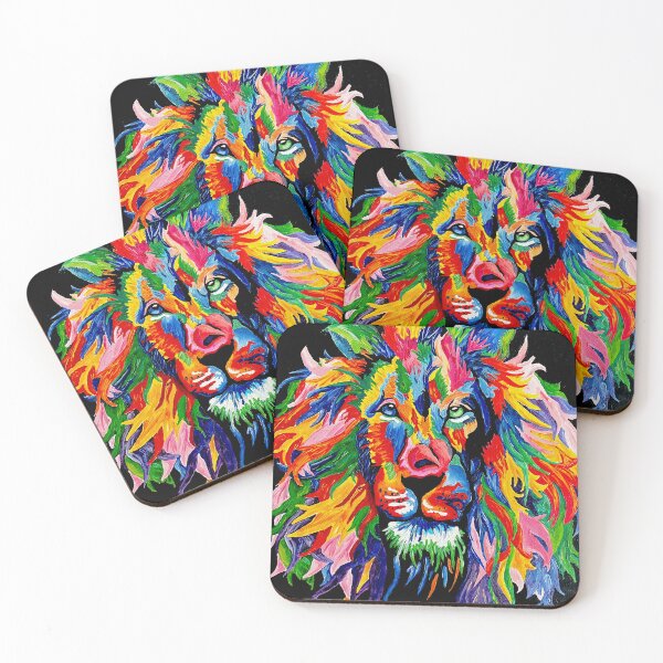 Item preview, Rainbow Lion designed and sold by Audrey Krüger.