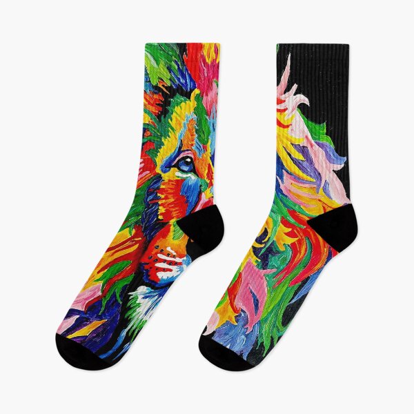 Item preview, Rainbow Lion designed and sold by Audrey Krüger.