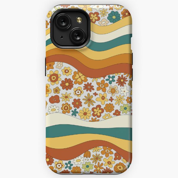 70s Retro Flower iPhone Cases for Sale Redbubble