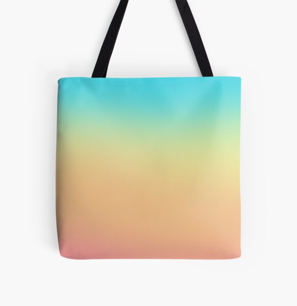Mallows Gradient Style All Over Print Tote Bag