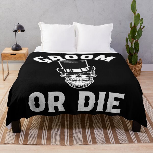 Item preview, Til Death Do We Party Bachelorette Party Groom Or Die Gothic Wedding Design designed and sold by mysticblvd.