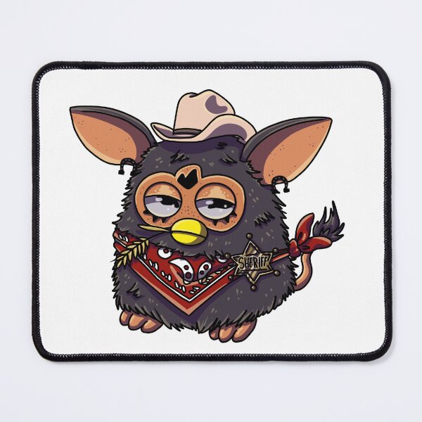 Artikelvorschau, Yeehaw Cowboy Gorilla Furby entworfen und verkauft von Hannah Farber.