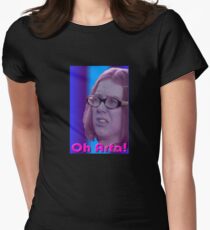 Oh Arfa! - Olive - On The Buses Women's Fitted T-Shirt