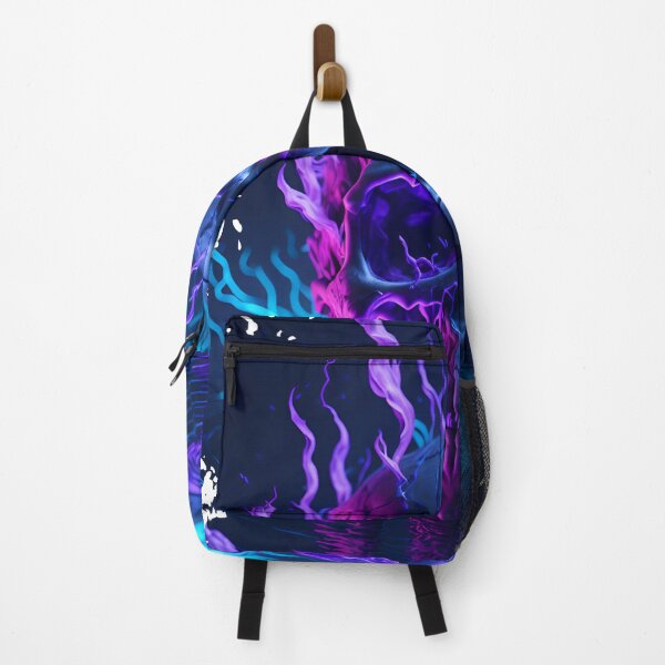 Artikelvorschau, Blue Blaze Skull: Begrüßen Sie die Hitze mit diesem feurigen und einzigartigen Design entworfen und verkauft von Leland-Hicks.