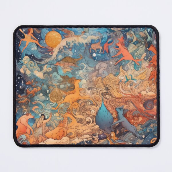 Item preview, Trippy Space Mythology designed and sold by Scraponzo.