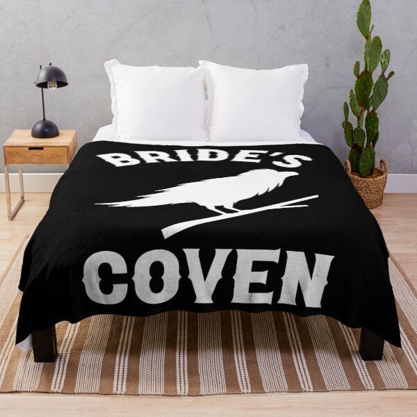 Item preview, Til Death Do We Party Bachelorette Party Brides Coven Raven Gothic Wedding Design designed and sold by mysticblvd.