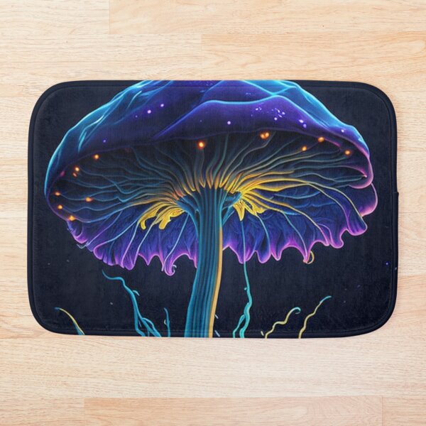 Item preview, Glowing Mushroom #52 Part of the Glowing Mushroom Collection designed and sold by Psychedelic Psychos.