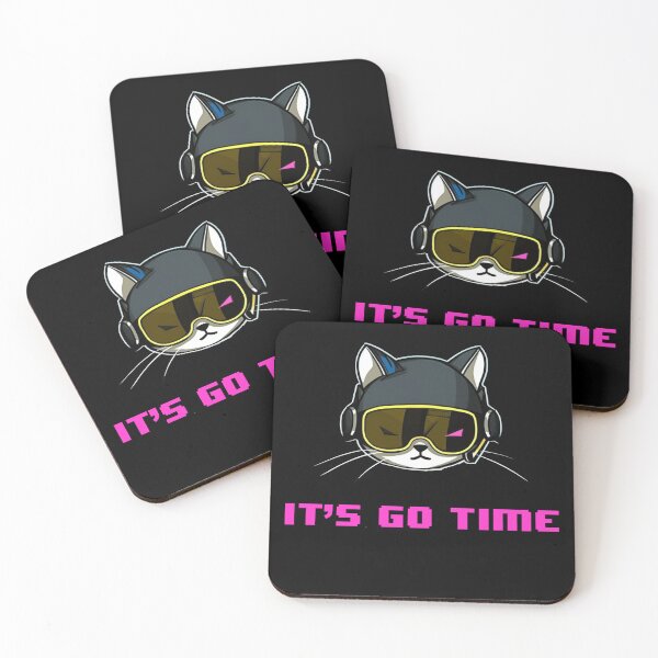 Item preview, It's go time: cat with goggles designed and sold by Relephants.