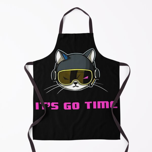 Item preview, It's go time: cat with goggles designed and sold by Relephants.