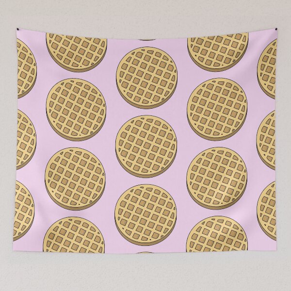 Item preview, Do You Like Waffles? (Pink) designed and sold by Reba Lou.