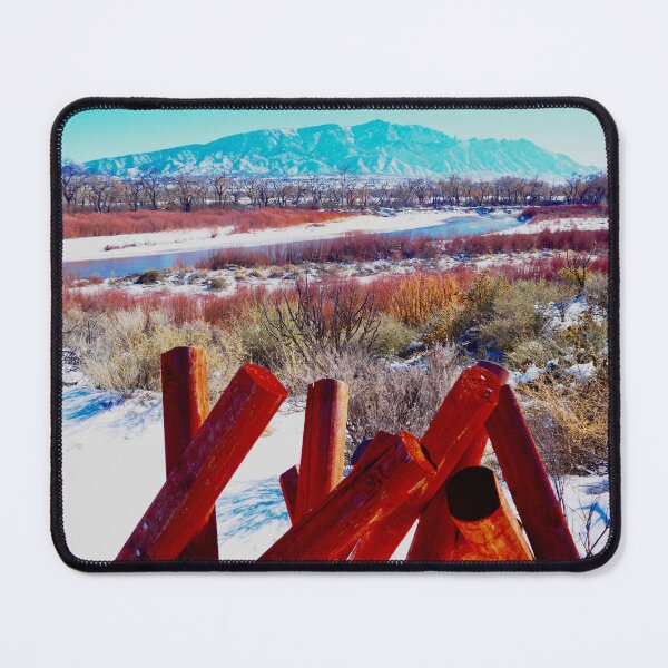 Item preview, Rio Grande in New Mexico Winter designed and sold by Marielle Valenzuela.