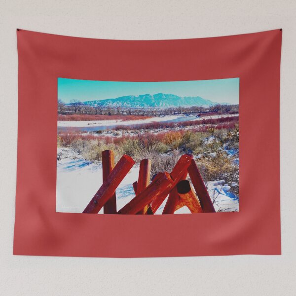 Item preview, Rio Grande in New Mexico Winter designed and sold by Marielle Valenzuela.