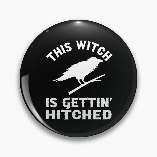 Item preview, Til Death Do We Party Bachelorette Party This Witch Is Gettin Hitched Raven Gothic Wedding Design designed and sold by mysticblvd.
