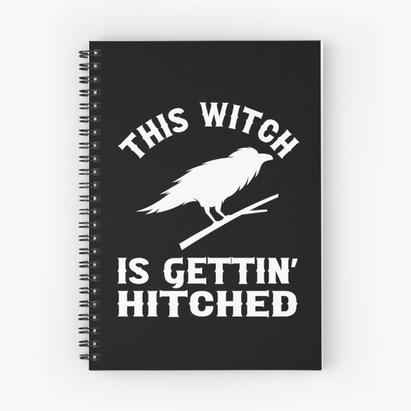 Item preview, Til Death Do We Party Bachelorette Party This Witch Is Gettin Hitched Raven Gothic Wedding Design designed and sold by mysticblvd.