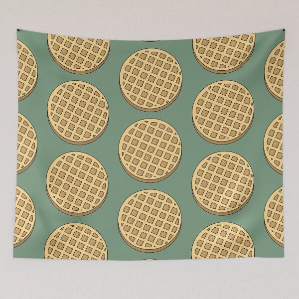Item preview, Do You Like Waffles? (Sage) designed and sold by Reba Lou.