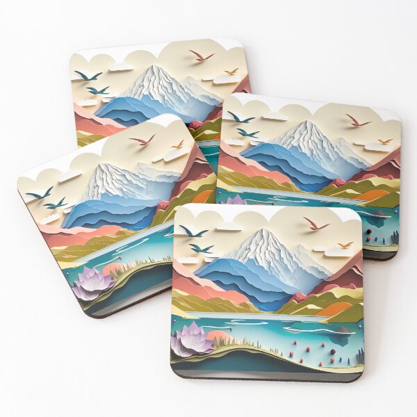 Item preview, Colorful Mountain Spring Landscape designed and sold by Juliascutecornr.