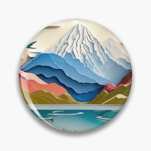 Item preview, Colorful Mountain Spring Landscape designed and sold by Juliascutecornr.