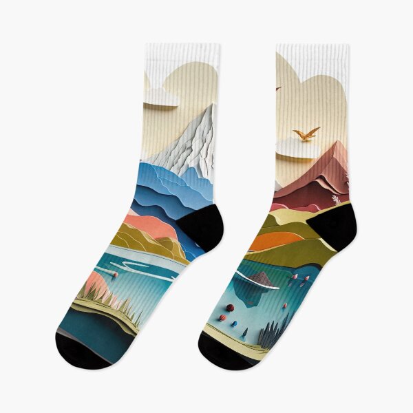 Item preview, Colorful Mountain Spring Landscape designed and sold by Juliascutecornr.