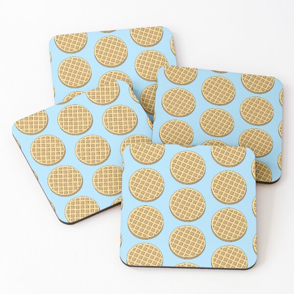 Item preview, Do You Like Waffles? (Blue) designed and sold by Reba Lou.
