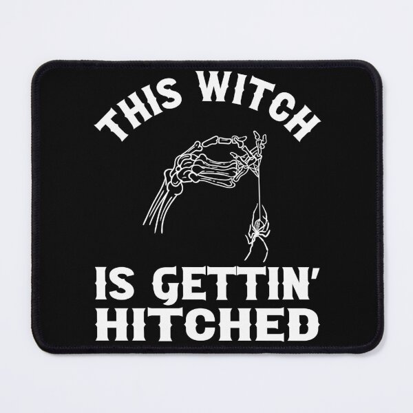 Item preview, Til Death Do We Party Bachelorette Party This Witch Is Gettin Hitched Spider Gothic Wedding Design designed and sold by mysticblvd.