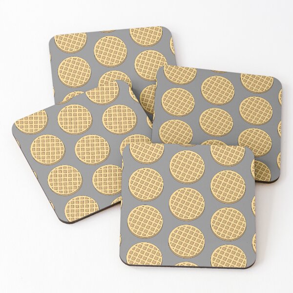 Item preview, Do You Like Waffles? (Grey) designed and sold by Reba Lou.