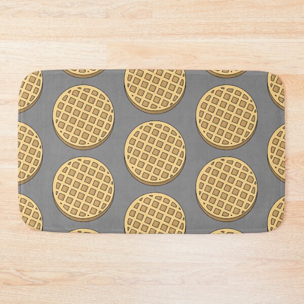 Item preview, Do You Like Waffles? (Grey) designed and sold by Reba Lou.