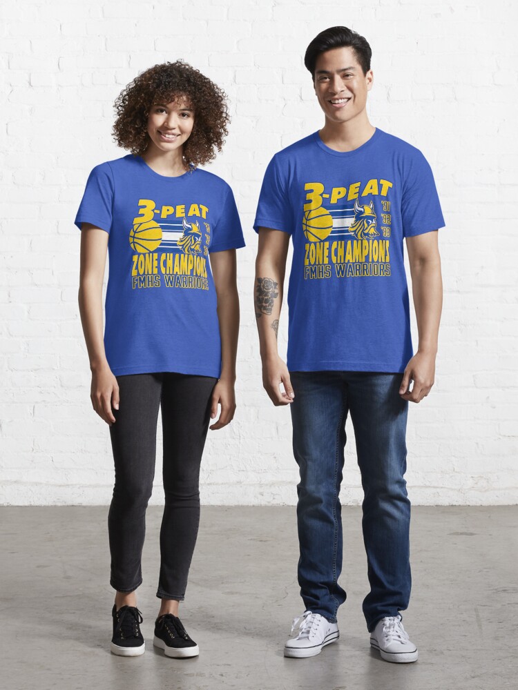 FMHS Warriors Basketball 3 Peat Essential T Shirt for Sale by edmtshirt Redbubble