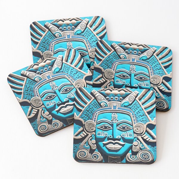 Item preview, Aztec wall art  designed and sold by Thilina Kasthuriarachchi.