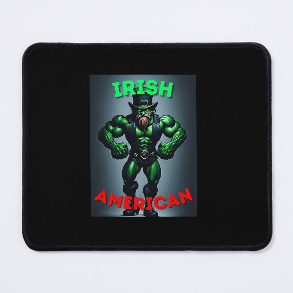 Item preview, Irish American Muscular Leprechaun designed and sold by IrishPOD.