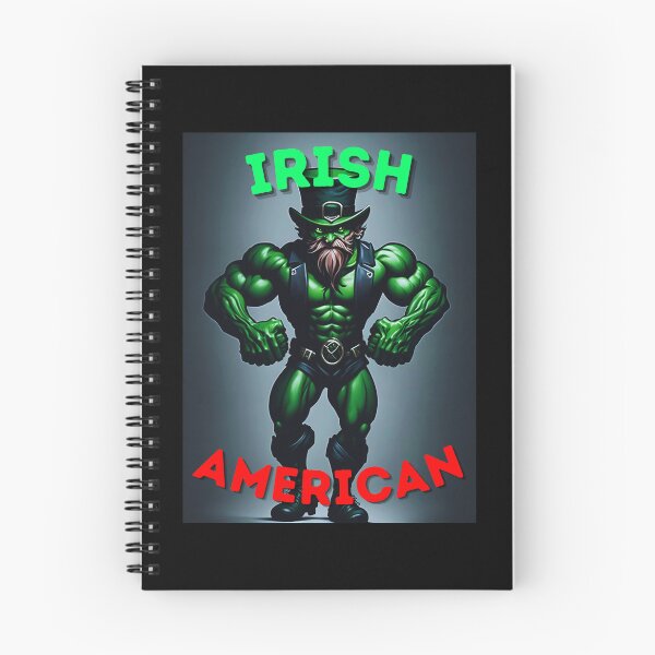 Item preview, Irish American Muscular Leprechaun designed and sold by IrishPOD.