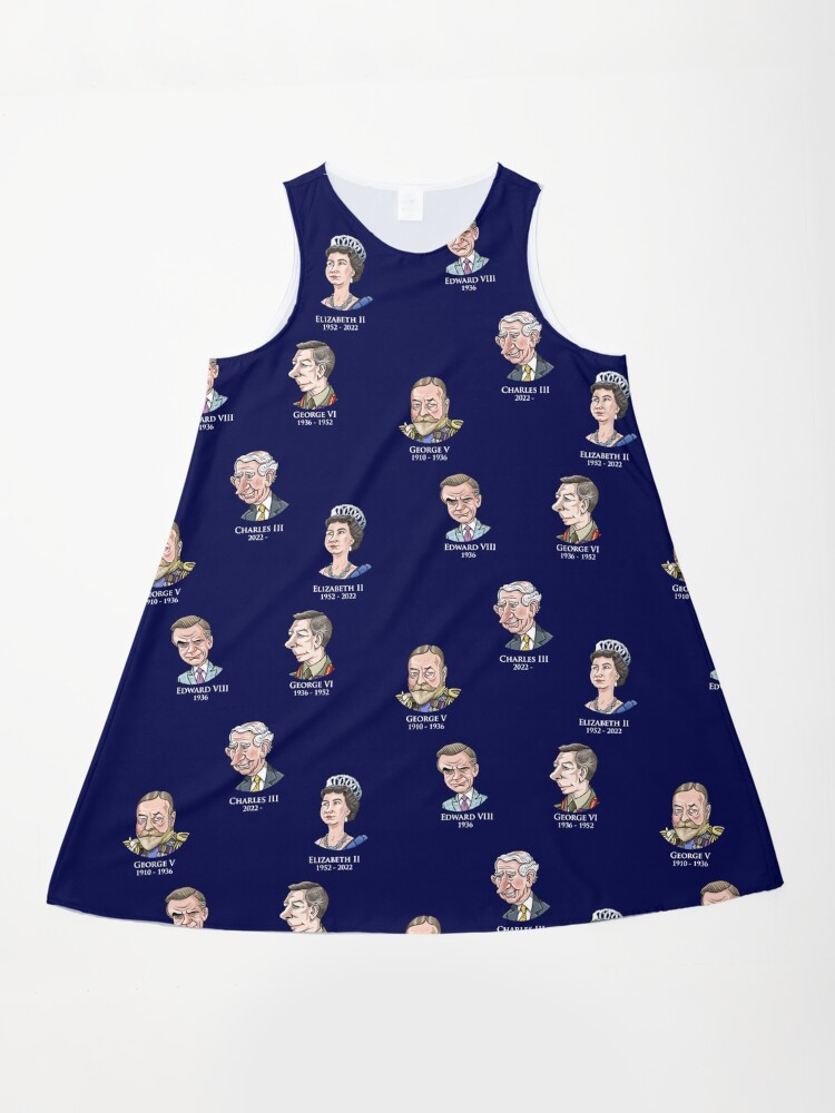 The House of Windsor" A-Line Dress for Sale by MacKaycartoons | Redbubble