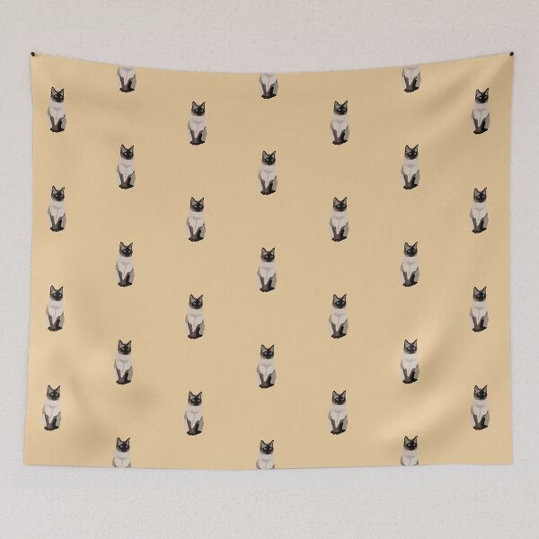 Item preview, Siamese Cat Illustration designed and sold by Alo.