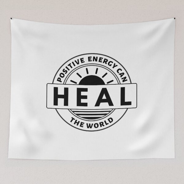 Item preview, Positive Energy Can Heal The World designed and sold by ViewerEqualsPhoton.