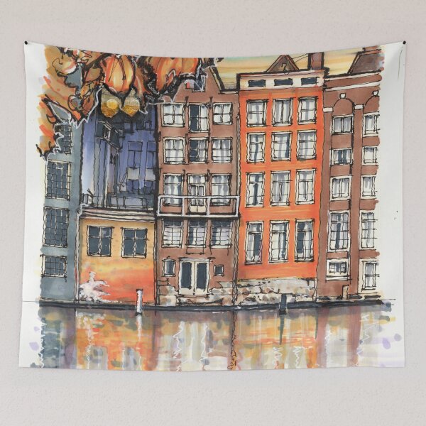Item preview, Canal Houses in Amsterdam designed and sold by Gregg Brown.