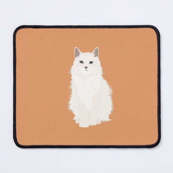 Item preview, Turkish Angora Cat Illustration designed and sold by Alo.