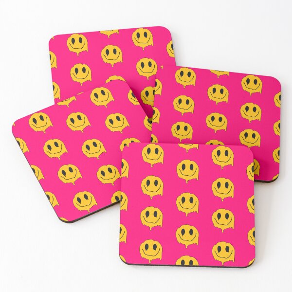 Item preview, Melting emoticon pattern in the style of the 90s designed and sold by polinmr.