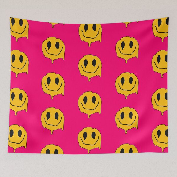 Item preview, Melting emoticon pattern in the style of the 90s designed and sold by polinmr.