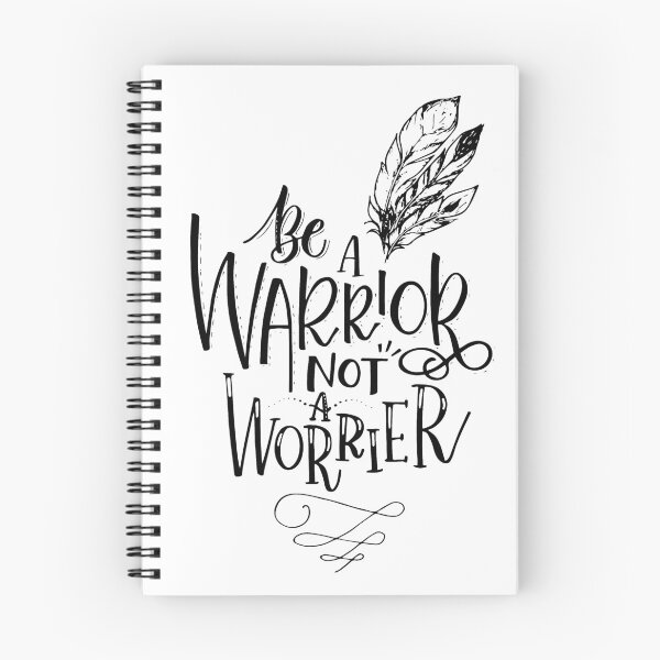 Item preview, Be A Warrior Not A Worrier designed and sold by EPOOCH.