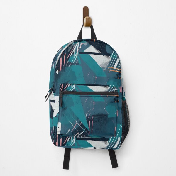 Item preview, Navy and White Shapes Pattern designed and sold by Expressive Vision.