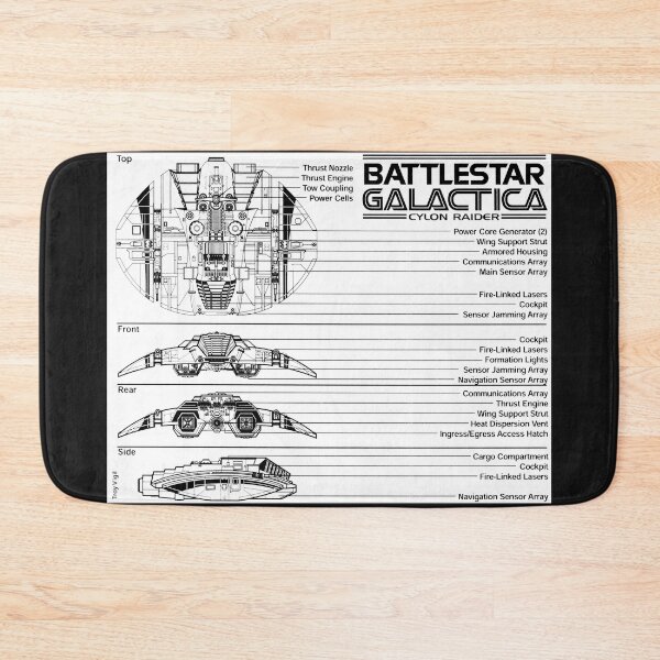 Item preview, cylon raider schematics designed and sold by sedesign.
