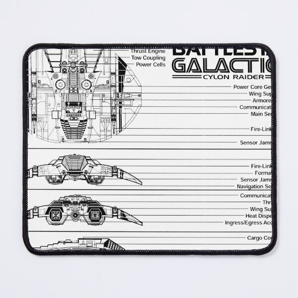 Item preview, cylon raider schematics designed and sold by sedesign.