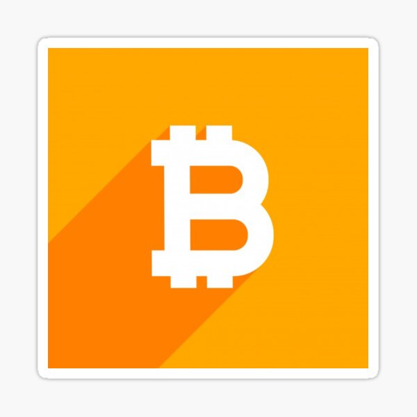 Details about   Bitcoin Bullish Square Stickers 